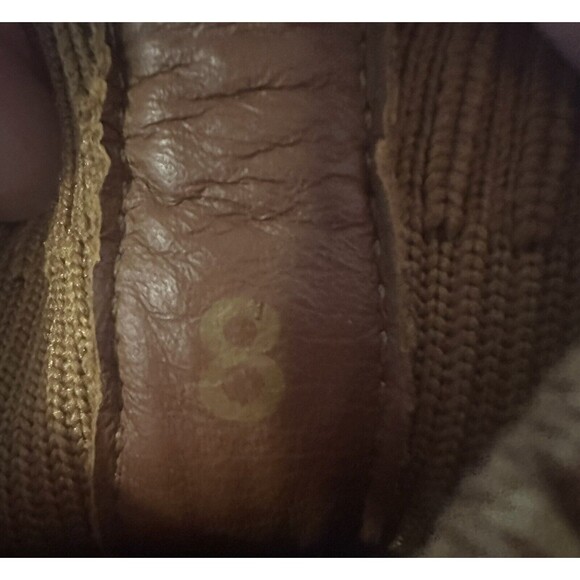 *NEW* Everlane The Glove Boot Cognac Tan Block Heel Ankle Booties Women's SIZE 8 - Picture 6 of 8